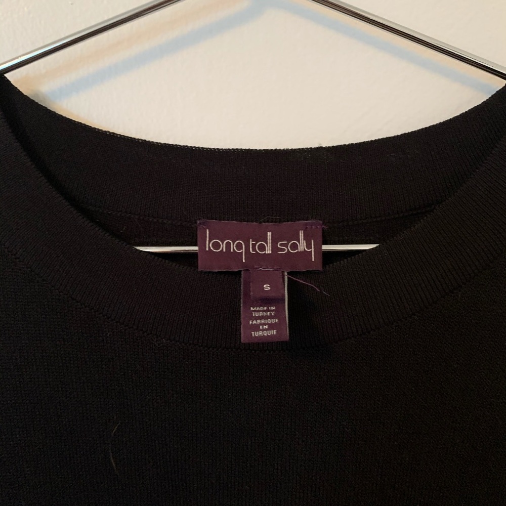 Long Tall Sally Black Sweater Dress